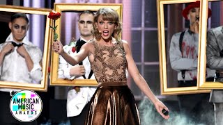 Taylor Swift  Blank Space Live on American Music Awards 4K [upl. by Pirri]