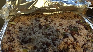 Making Jamaican Rice 🍚 and peas for Labor Day dinner 🥘 delicious [upl. by Phillie]