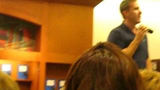 Nicholas Sparks book signing for quotThe Lucky Onequot [upl. by Fey259]