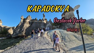 KAPADOKYA  Gezilecek Yerler  Kapadokya Vlog  Nevşehir Gezilecek Yerler [upl. by Tavish]