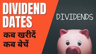 Dividend Dates Explained  How to Get Dividends on Stocks [upl. by Attenauqa]