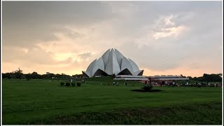 LOTUS TEMPLE  good place for meditation 🧘‍♂️ [upl. by Orsino]