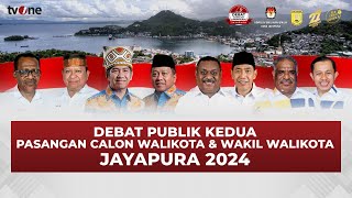 FULL Debat Publik Kedua Calon Walikota dan Wakil Walikota Jayapura  tvOne [upl. by Cheffetz962]