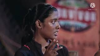 Survivor  Zee Tamil  Gayathri Evicted [upl. by Enala]