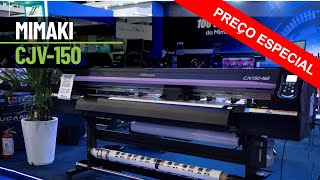 Diskprint  Mimaki Cjv 150160 [upl. by Norvil]