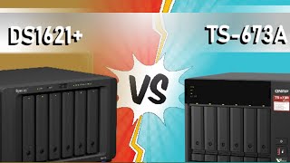 Synology DS1621 vs QNAP TS673A NAS Drive Comparison [upl. by Waverly143]