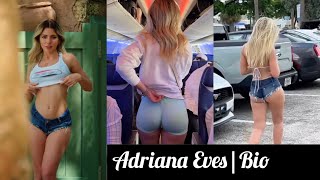 Adrianna Eves  Bio Net worth Love life and more [upl. by Llerej962]