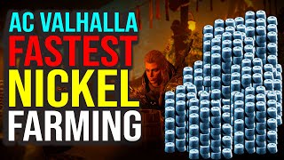 AC Valhalla NEW XP Glitch  FASTEST Nickel FARM  Unlimited Nickel and Titanium Ingot [upl. by Nylyak]