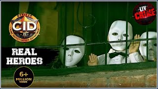 Mystery Behind The White Mask  CID  सीआईडी  Real Heroes [upl. by Tur967]