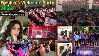 Freshers Welcome Party In Galgotias University  DJ night in Galgotias University 2022 [upl. by Nytsrik47]