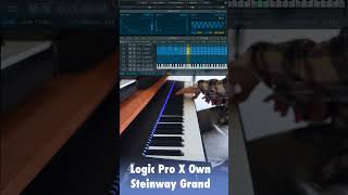 Steinway Grand Piano  Logic Pro X shorts [upl. by Andersen]