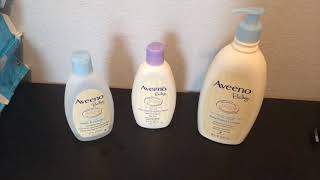 Aveeno Baby Products Review [upl. by Namrej435]