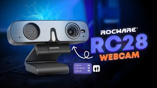 ROCWARE RC28 Webcam Review  Best Budget Webcam 🔥 [upl. by Nnylarej243]