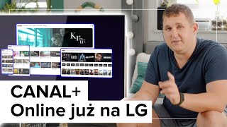 CANAL Online już na LG To najlepsza telewizja w aplikacji [upl. by Attayek]