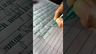 Stylish handwriting practice in English  English handwriting practice handwriting youtubeshorts [upl. by Adnical]