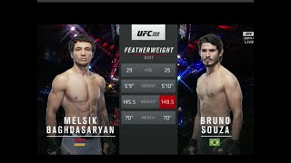 BAGHDASARYAN VS SILVA [upl. by Nrehtak]