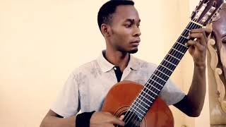 Petit pays  Cesaria Evora  cover guitare classique  Yves Adjalité [upl. by Eiclud]