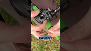 HOW TO Line A Baitcaster With Braided Line shorts fishing [upl. by Crudden]