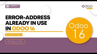 How to Fix Errno 98 address already in use  Odoo Errors  Odoo Development Tutorials [upl. by Aissyla]