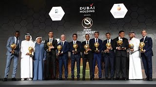 Juventus awarded at the Globe Soccer Awards in Dubai [upl. by Sewole546]