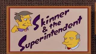 Skinner and the Superintendent theme BETTER VOCALS [upl. by Nnayrb]