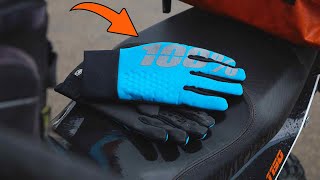 100 Hydromatic Waterproof Brisker Glove Review  RainReady Riding Gear [upl. by Nauquf]