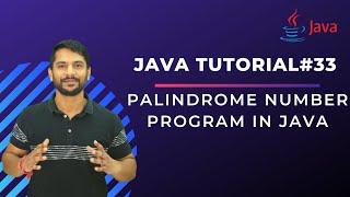 Palindrome Number Program in Java  In Hindi [upl. by Nosreg199]