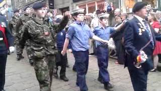 Marching band in Haworth  Dads Army theme tune [upl. by Atrim253]