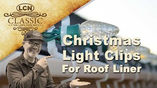 Christmas Light Clips For Roof Line Shingle and Gutter [upl. by Akired858]