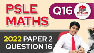 PSLE Math 2022  AREA amp PERIMETER  Paper 2 Question 16  Primary 6 Math Singapore [upl. by Adala]