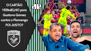 quotEU VOU FALAR Essa EXPULSÃO do Gustavo Gómez contra o Flamengo foiquot POLÊMICA sobre o Palmeiras [upl. by Swords394]