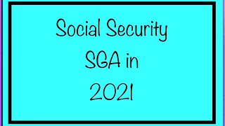 SGA in 2021  Social Security Disability – Substantial Gainful Activity Explained [upl. by Nasar]