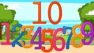 Ten Little Numbers  Learning Videos For Babies  Preschool Rhymes [upl. by Eelano]