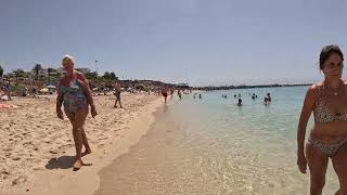 Beach Walk Playa Dorada Lanzarote 🇪🇦 [upl. by Ahsiekan]