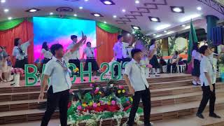 DREAMERS Jungkook Benigno Aquino Jr High School Moving Up Ceremony BAJHS Dance Troupe on Stage [upl. by Enerol559]