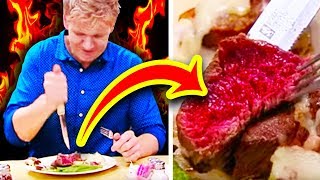 10 Times Gordon Ramsay Had NASTY STEAK Kitchen Nightmares [upl. by Byrom946]