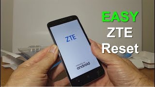 See How to open LOCKED Android phone ZTE Reset  How to reset ZTE Phone to Factory Settings Easy Fix [upl. by Lindon]