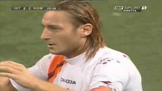 Francesco Totti Amazing Goal Cucchiaio [upl. by Ikeda]