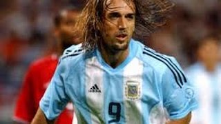 Gabriel Batistuta quotBatigolquot All 56 Goals For Argentina  Los 56 Goles por Argentina [upl. by Quartis]