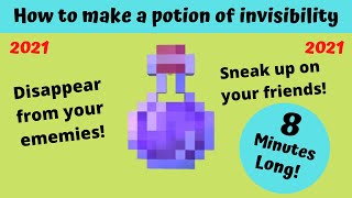 How to make a potion of invisibility [upl. by Lymn]