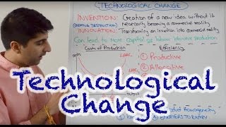 Y2 32 Technological Change  Invention Innovation Efficiency Barriers to Entry [upl. by Novy]