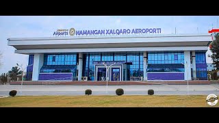 Noqulay obhavo tufayli Namangan aeroporti reyslarni vaqtincha qabul qilmadi [upl. by Zindman]