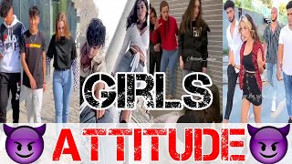 👿Girls Attitude Videos 👿Best Viral Attitude Tik Tok Video👿🦁Chukka All Vissa🦁 [upl. by Nothsa]