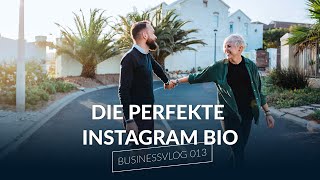 Die 3 Schritte Formel für Deine Insta Bio 🎯  BUSINESSVLOG013 [upl. by Durwyn]