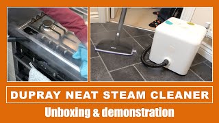 Dupray Neat Steam Cleaner Unboxing amp Real Life Demonstration [upl. by Veda]