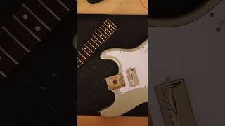 Stratocaster Dual Humbucker Guitar Build fender fenderstratocaster humbucker seymourduncan [upl. by Ahseret758]