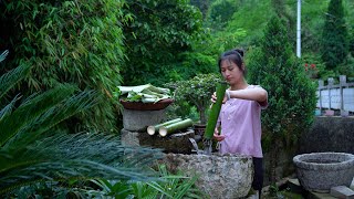 Cooking with ONLY Natural Kitchenware The Food Has a Natural Fragrance [upl. by Euqinaj29]