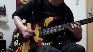 warrant  sometimes she cries Guitar Cover [upl. by Gnoc]