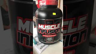 Muscle Infusión Protein Nutrex  como tomar  consumir o administrar [upl. by Anhej]