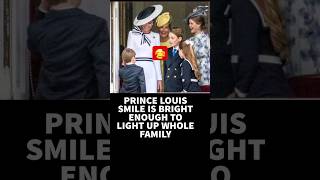 princeofwales son princelouis smile is bright enough to light up catherine heartroyalfamily srt [upl. by Matronna116]